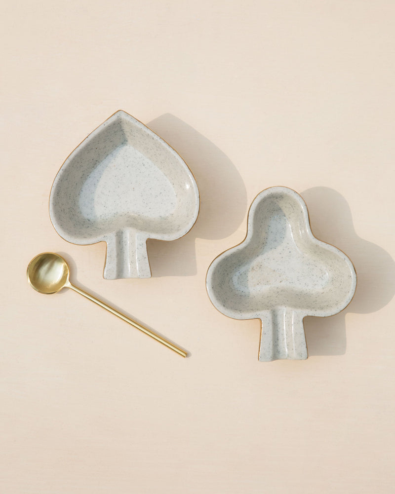 Spade & Club Dish (Set of 2)