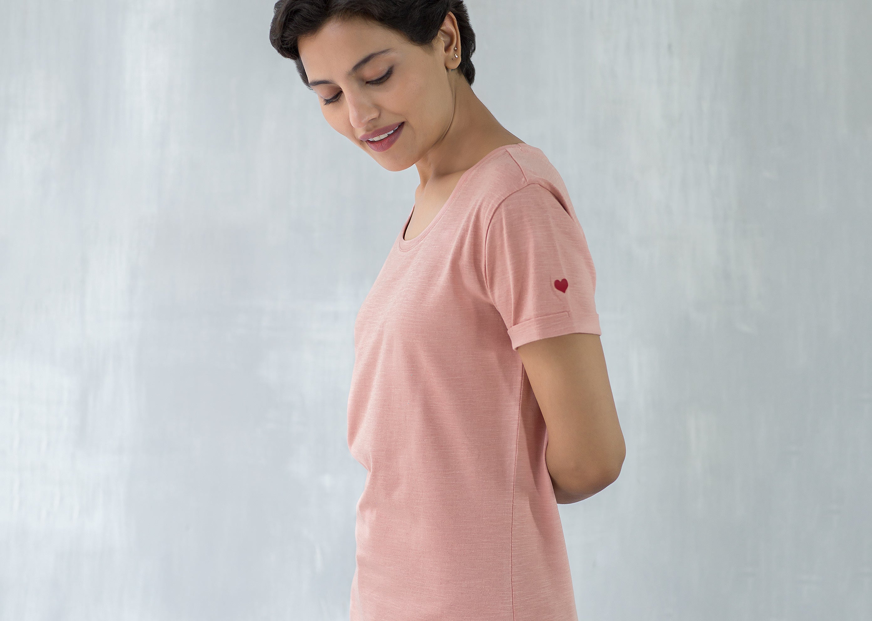 Basic T-shirt - Pink