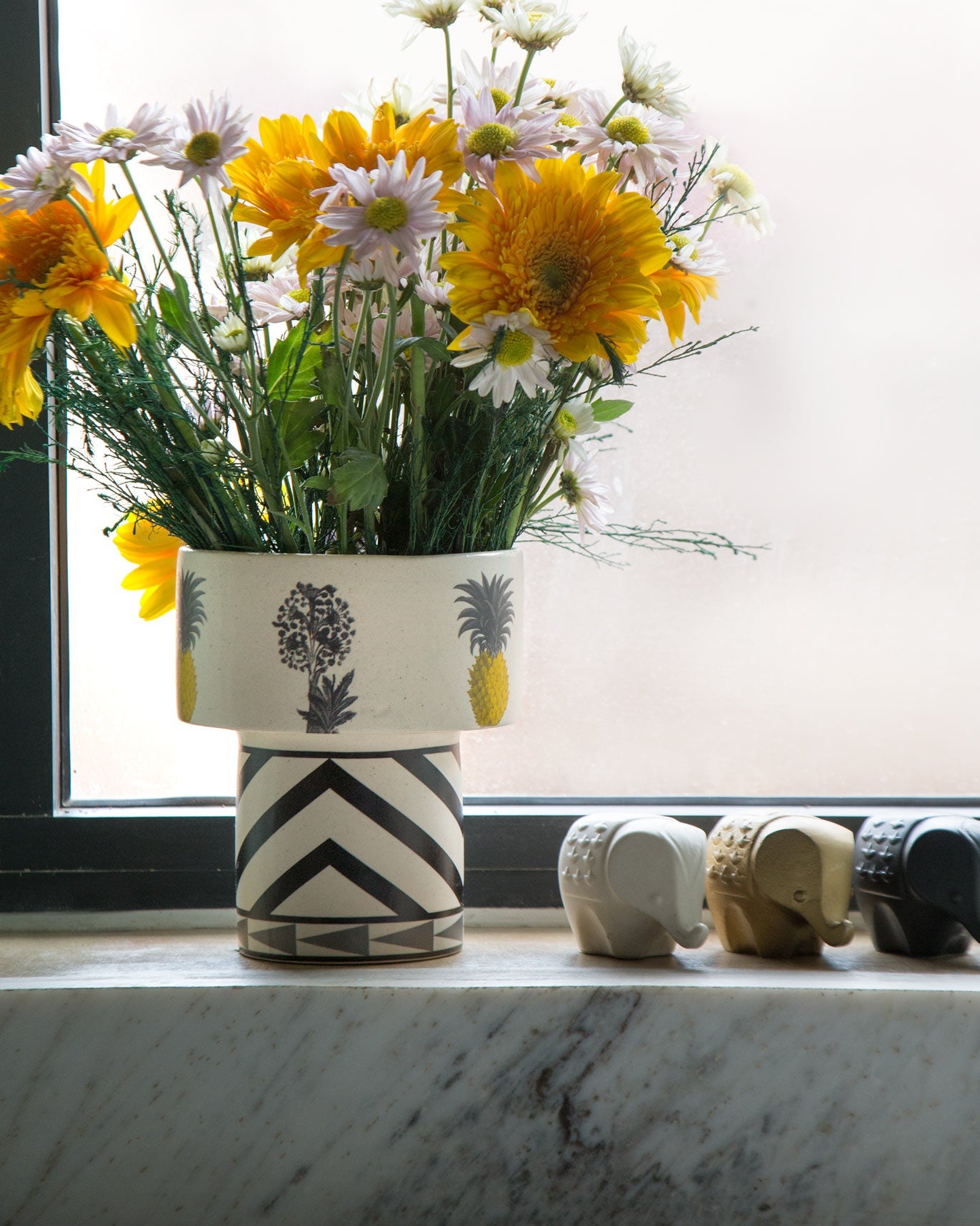 Chevron Vase