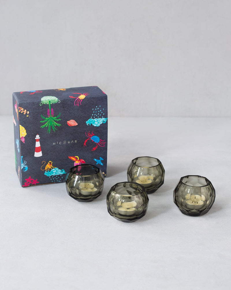 Haze Votives w/o Tealight (Set of 4)