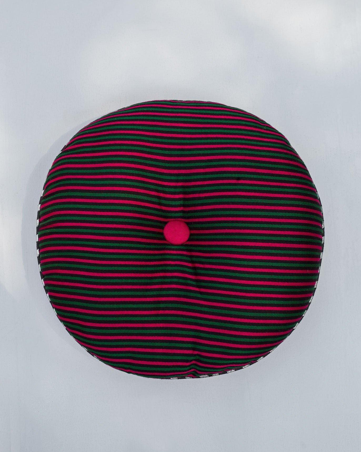 Serai Stripe Round Cushion Cover