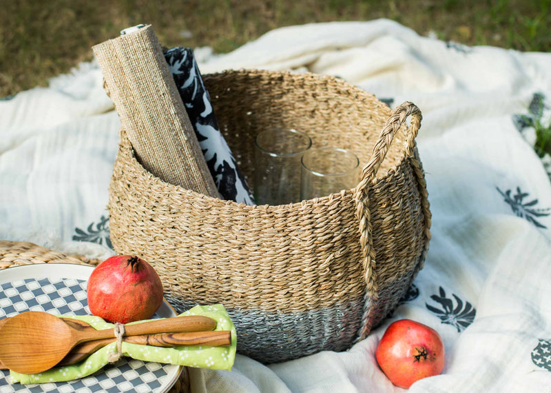 Twilight Seagrass Basket