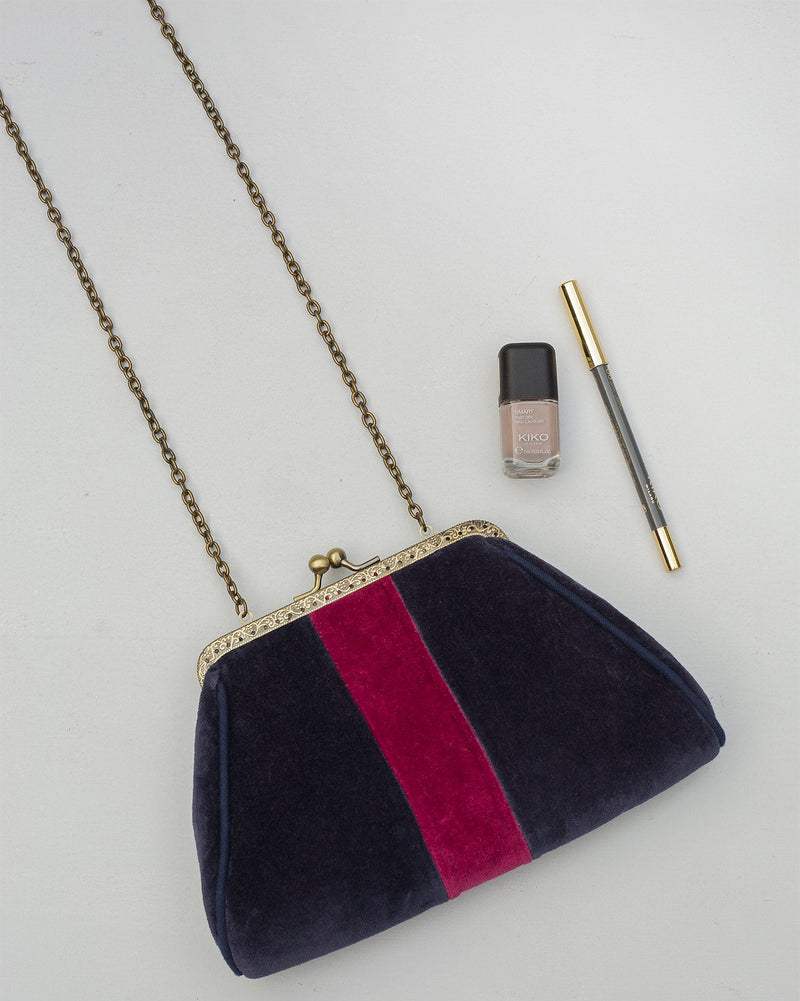 Romani Clutch - Navy