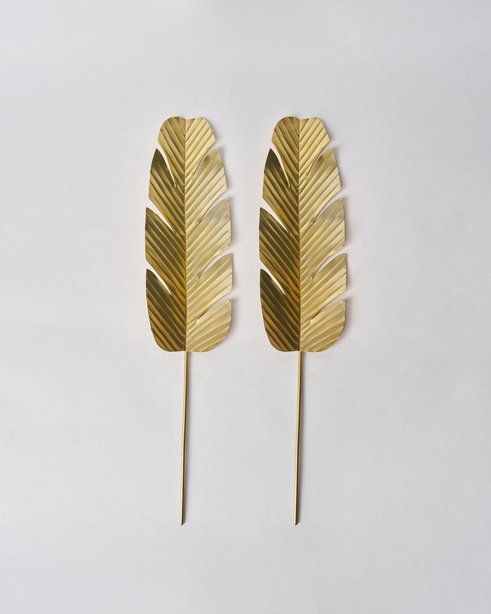 Banana Leaf Home Accent (Set of 2)