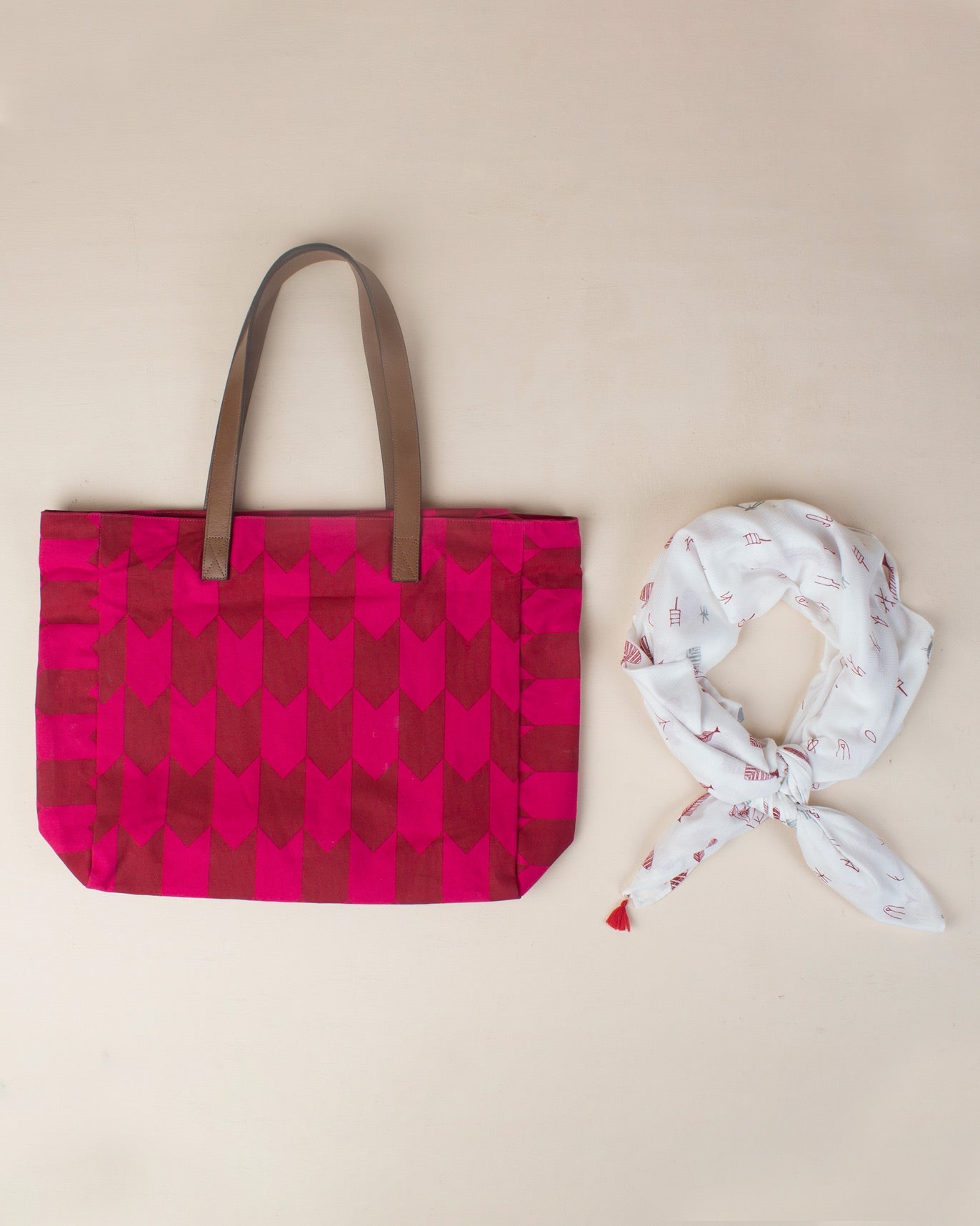 On-The-Go Tote & Scarf