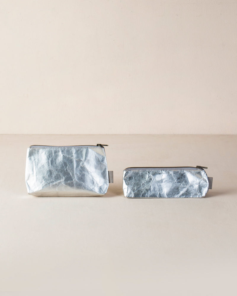 Planet First Paper Pouches - Silver