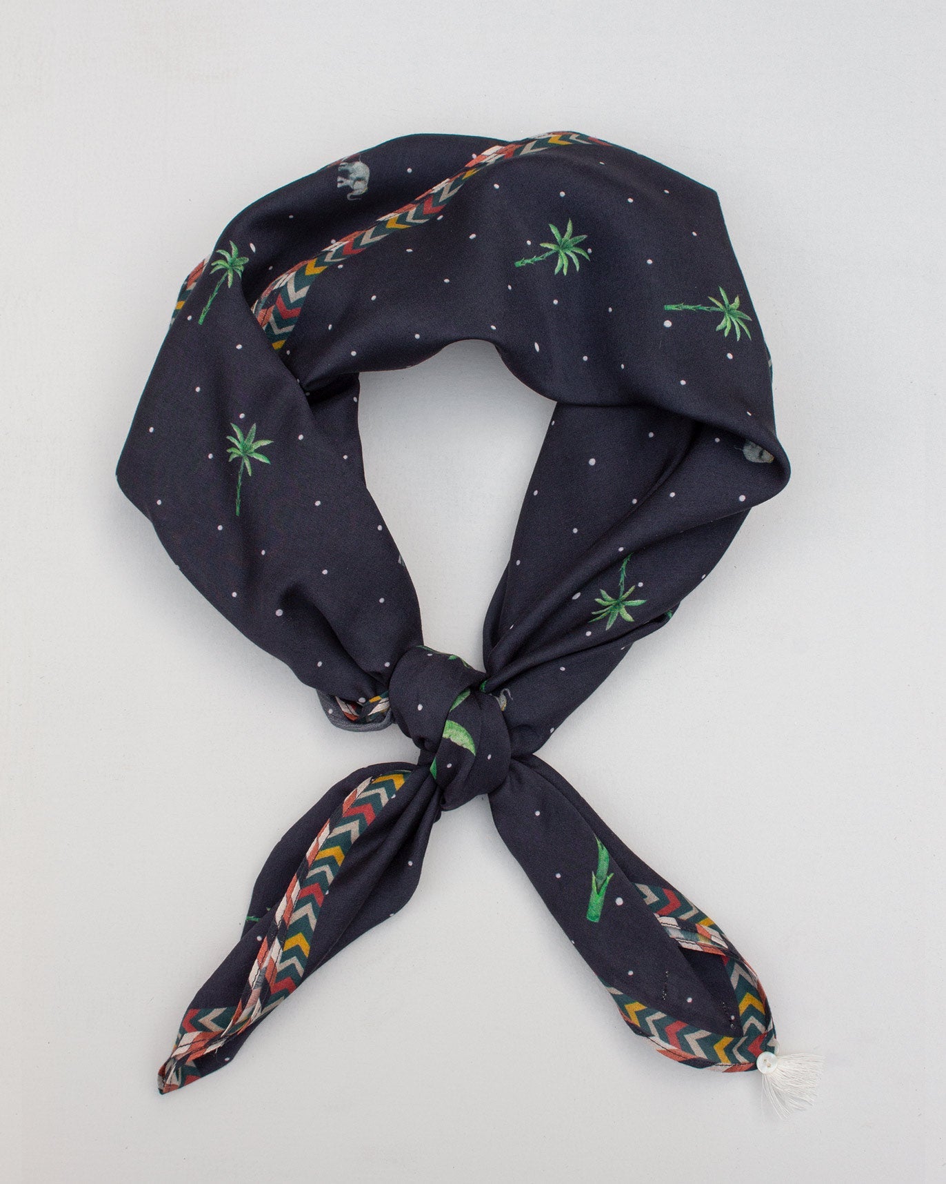 Night Safari Scarf - Navy