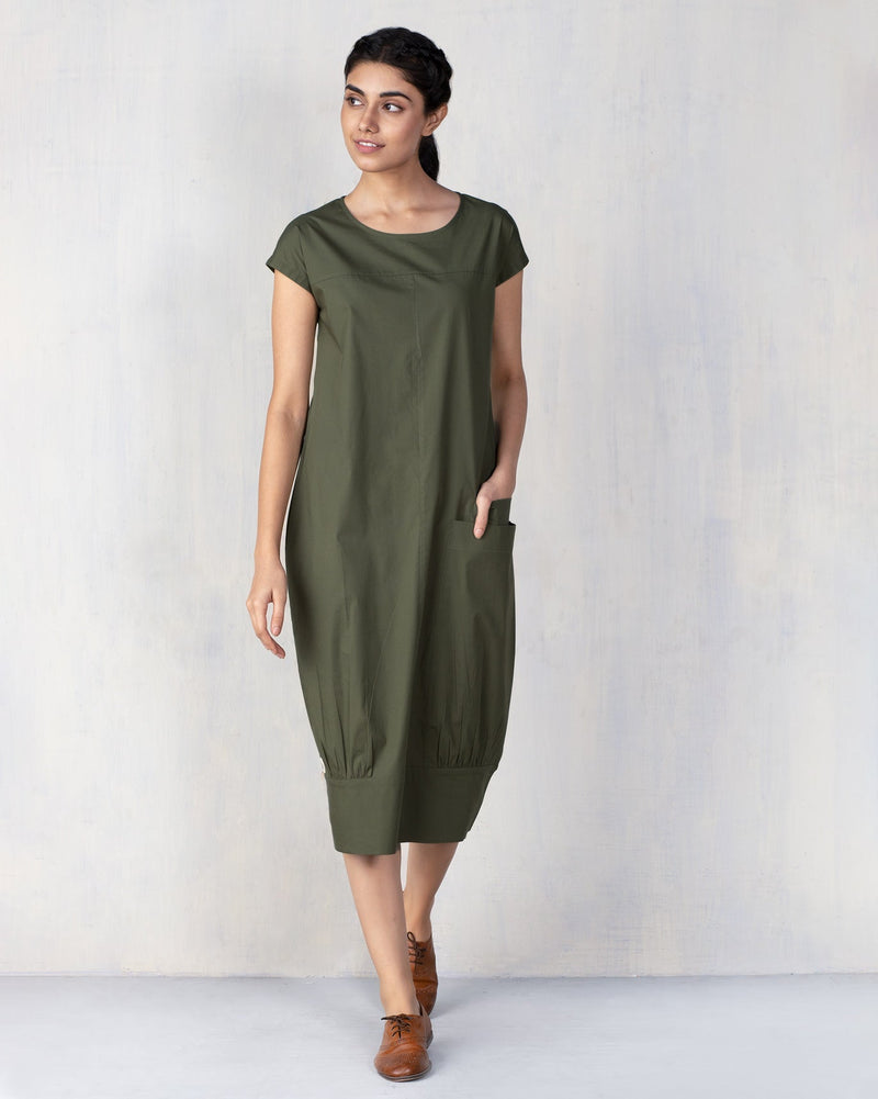 Shibui Dress - Olive