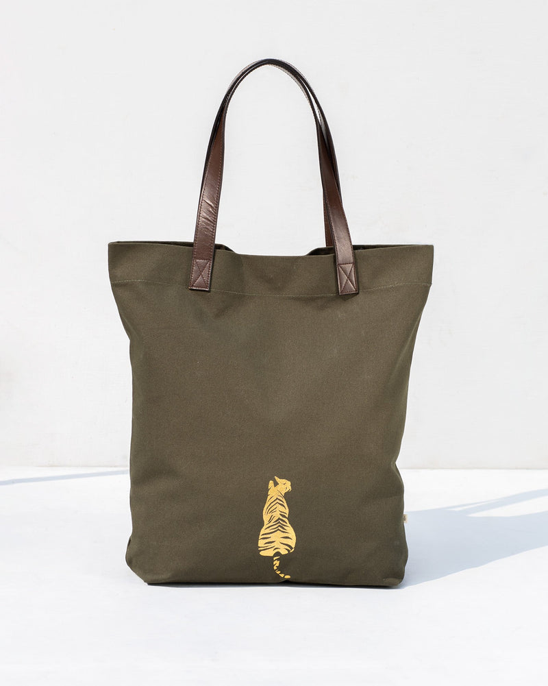 Mukayu City Tote - Olive