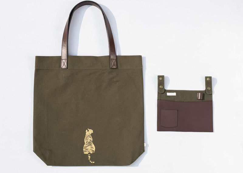 Mukayu City Tote - Olive