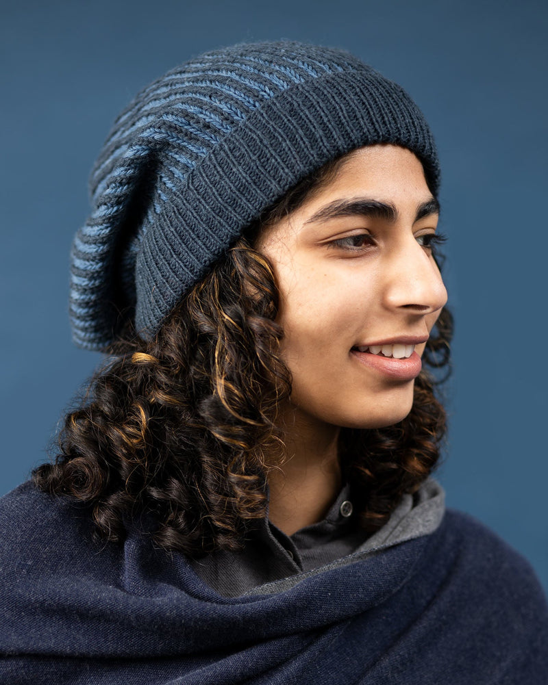 Butternut Squash Cap - Indigo