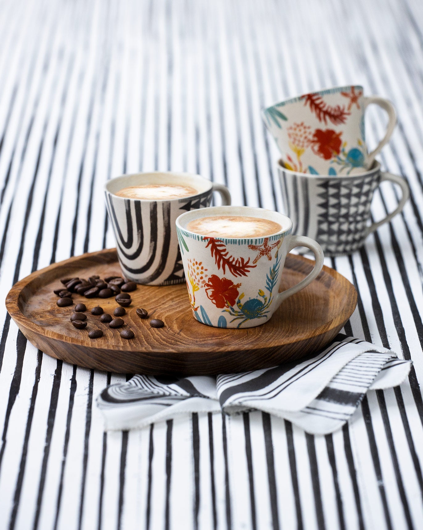 Zanzibar Espresso Mugs (Set of 4)