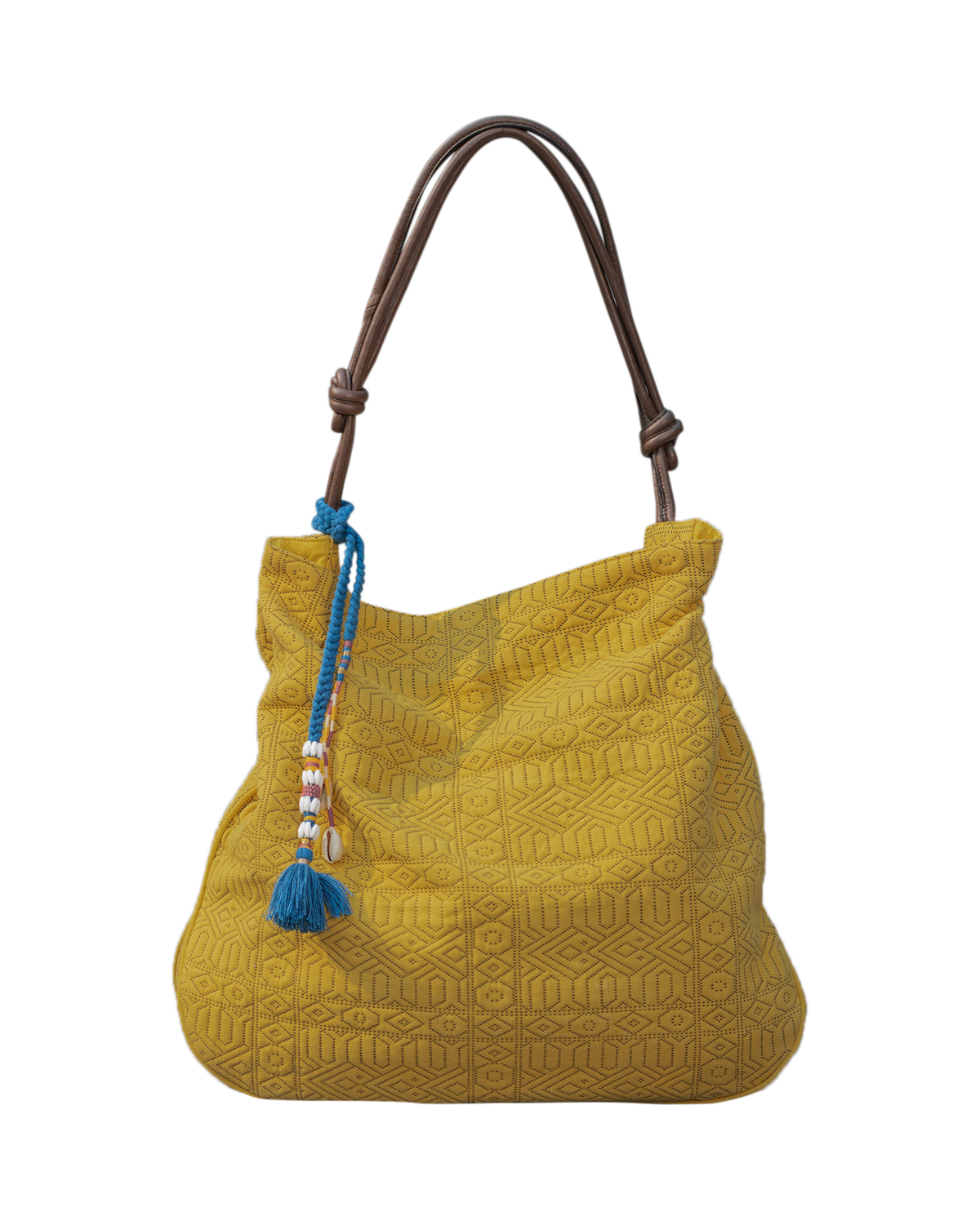 Yellow Nomad Tote shown on a plain white background.