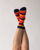 Pumpkin Stripe Socks