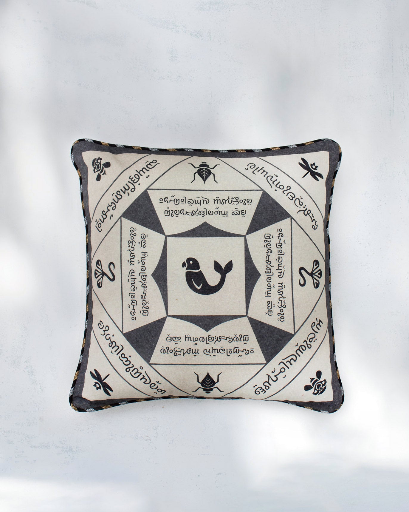 Nizara Cushion Cover - Ivory