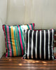 Geometric Stripe Cushion Cover - Multi