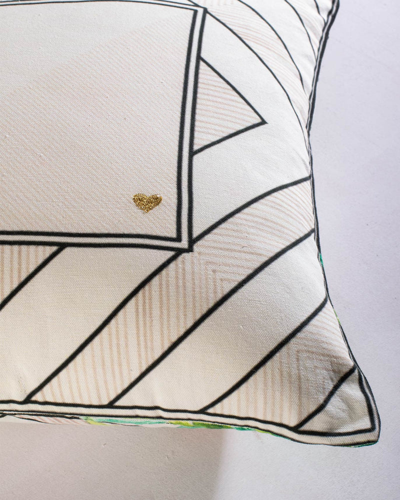 Erta Cushion Cover - Ivory