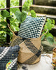 Seagrass Belly Basket - Natural & Black