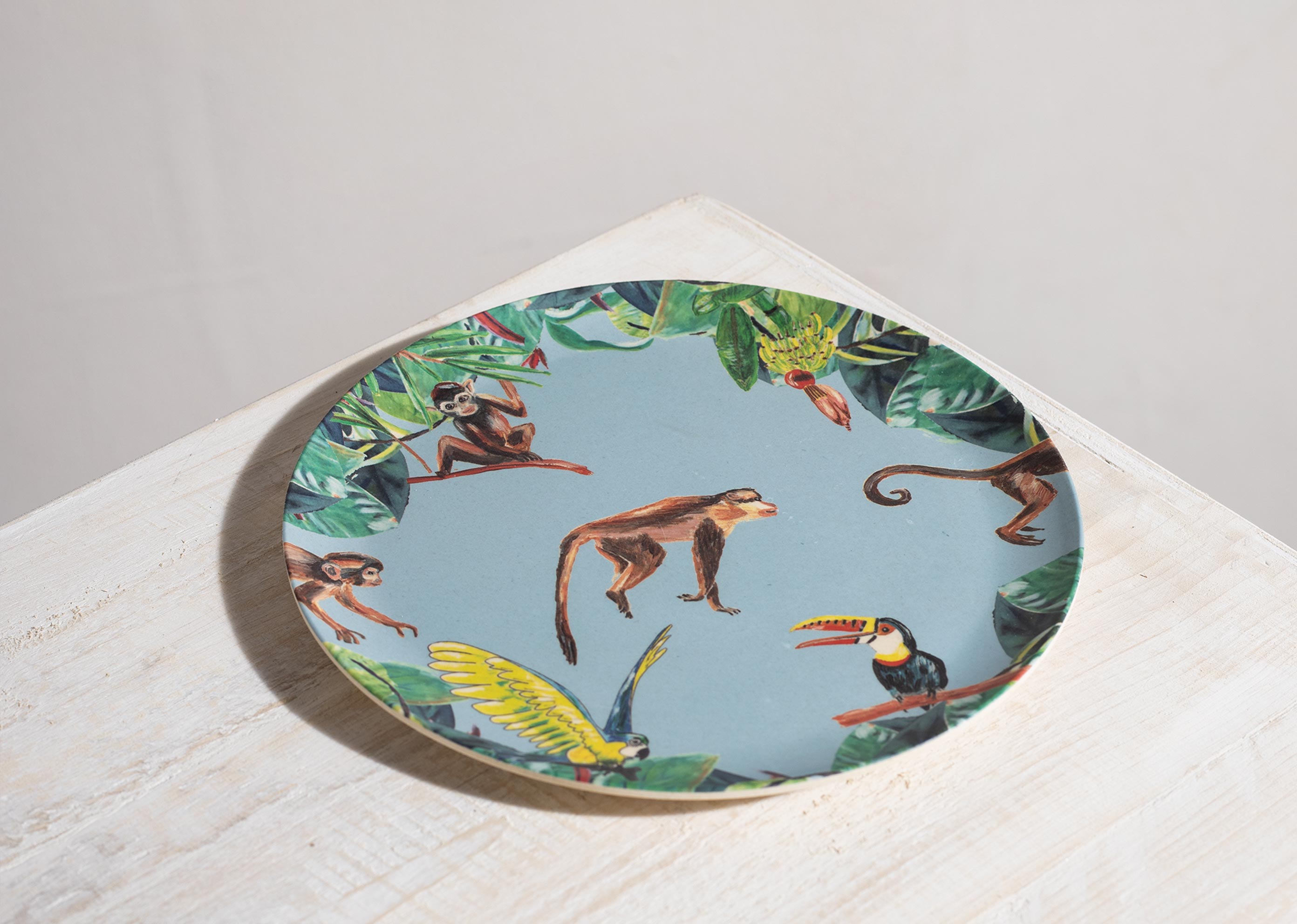 Madagascar Plate - Blue