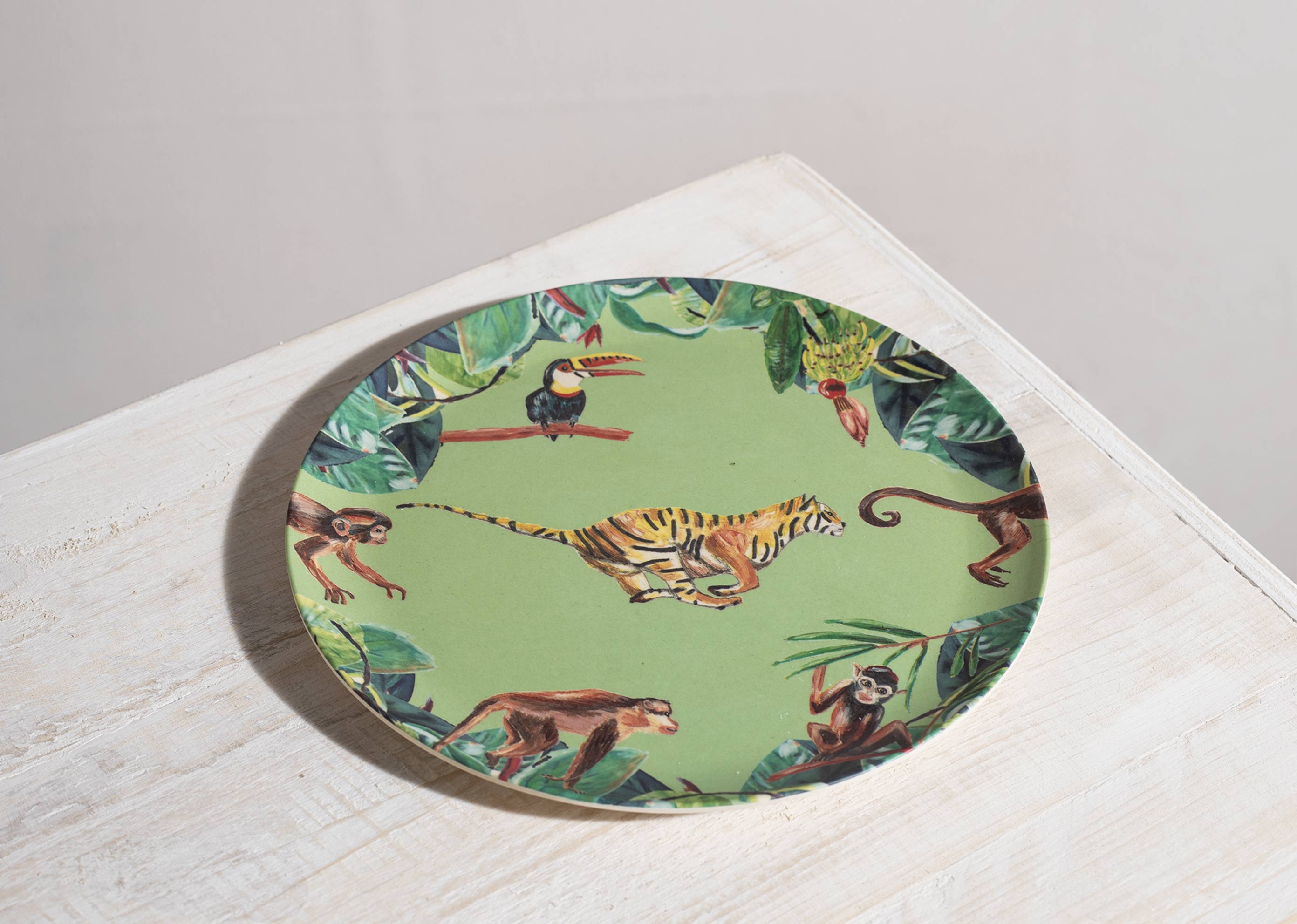 Madagascar Plate - Green