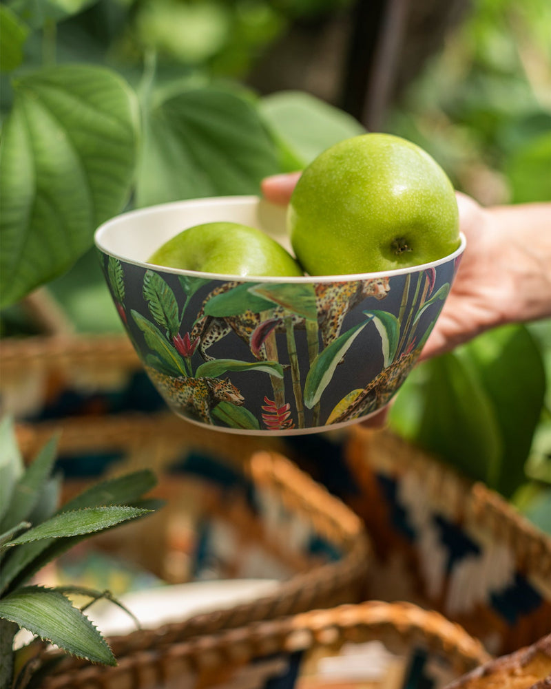 Midnight Jungle Cereal Bowl