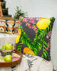 Madagascar Mango Cushion Cover - Charcoal