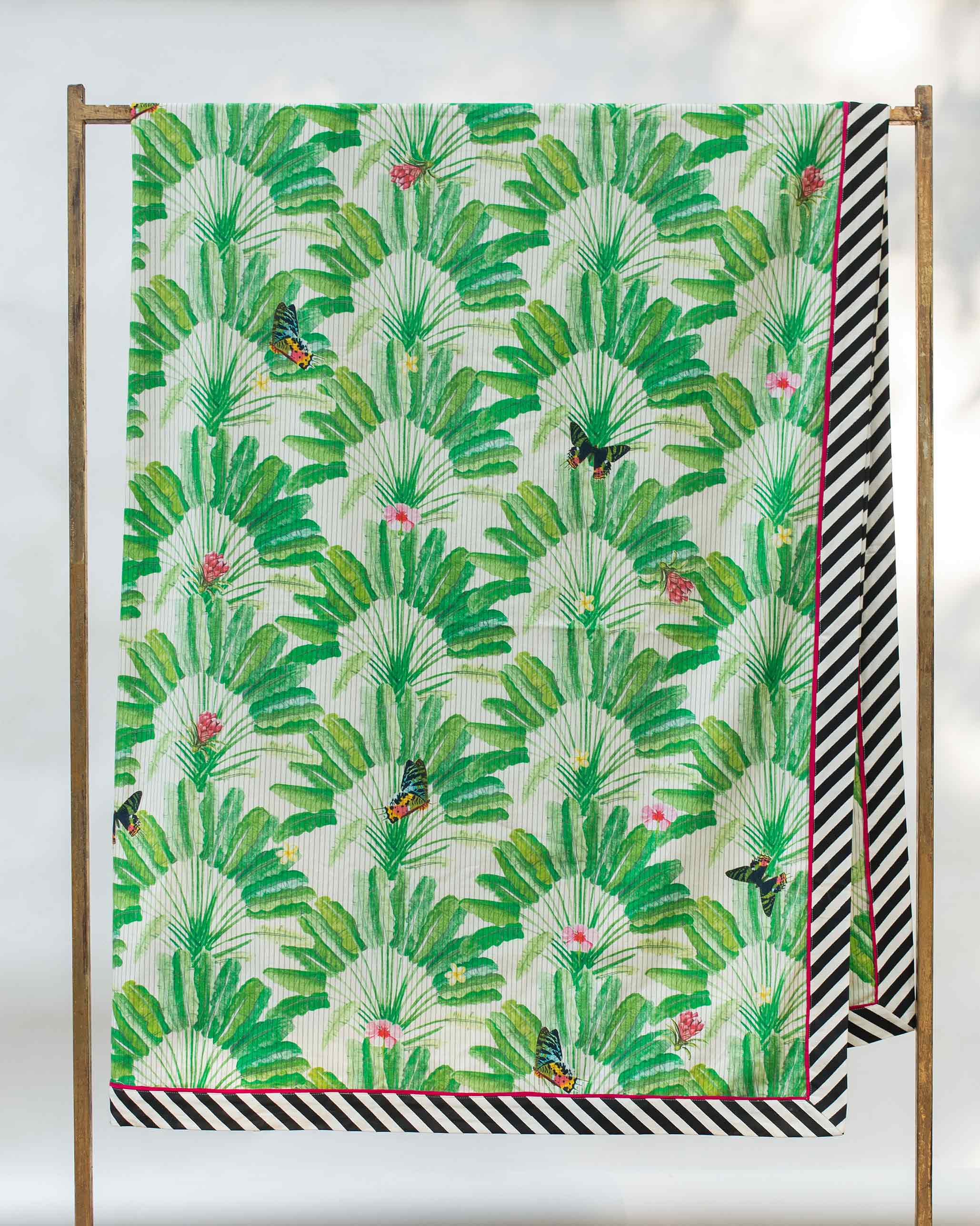 Ravenala Bed Cover - Queen