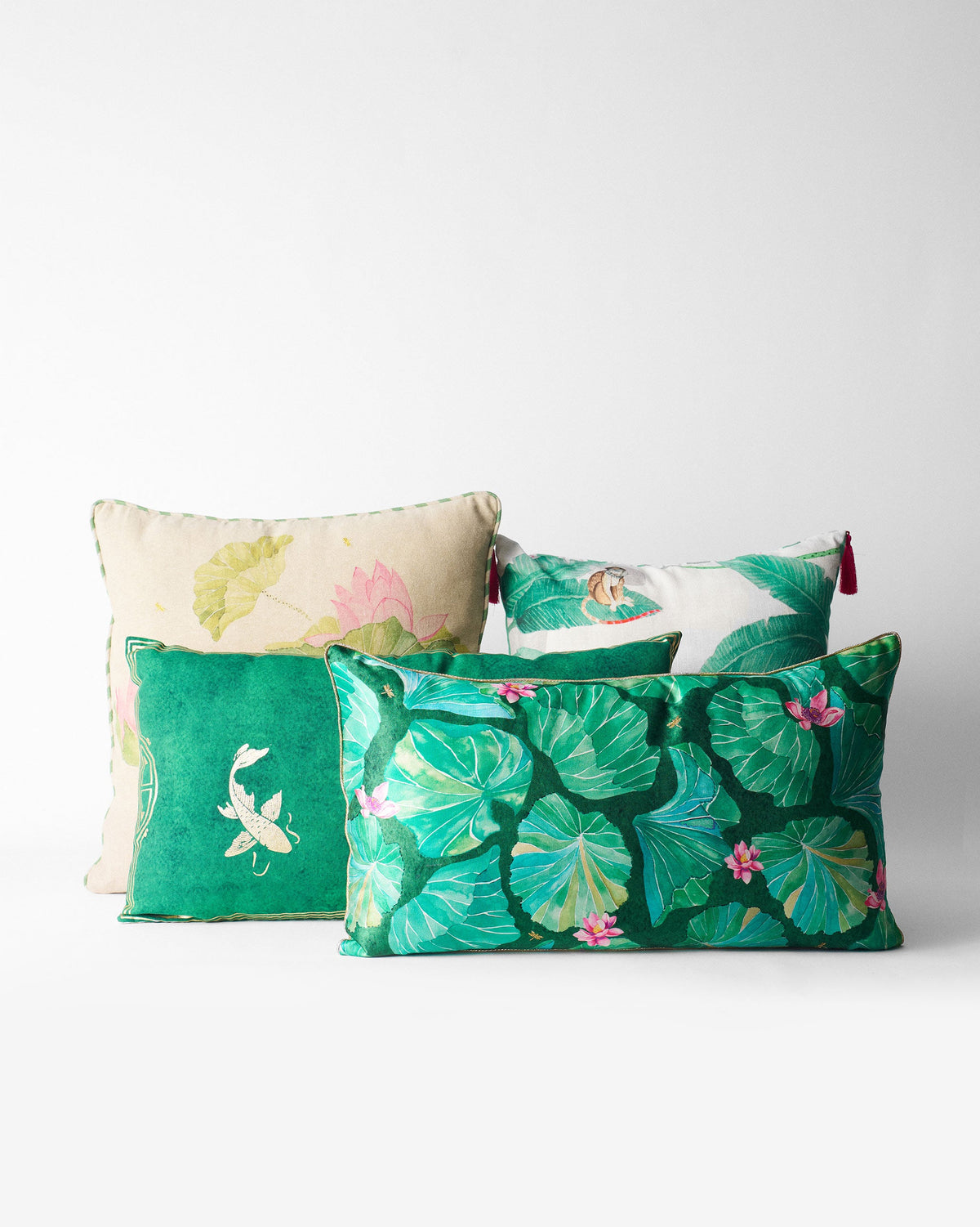 Lily Pond Cushion Cover