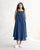 Double Layer Dress - Indigo