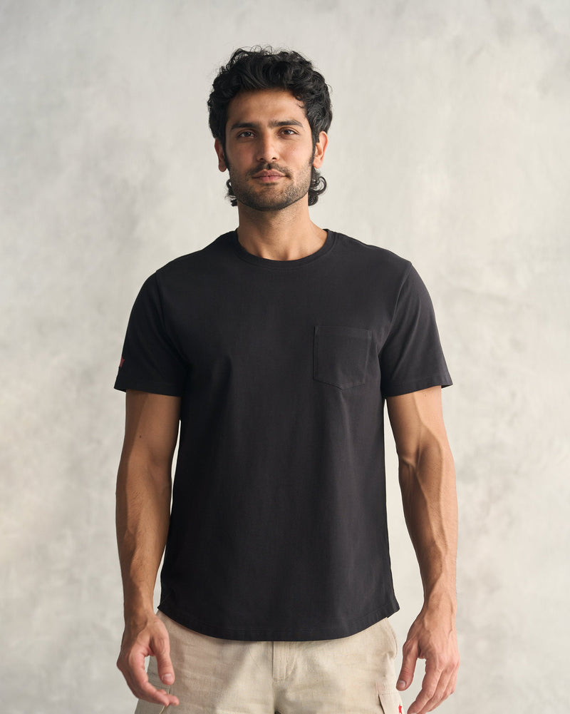 Pocket T-shirt - Black