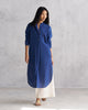 Basic Long Length Kurta - Blue