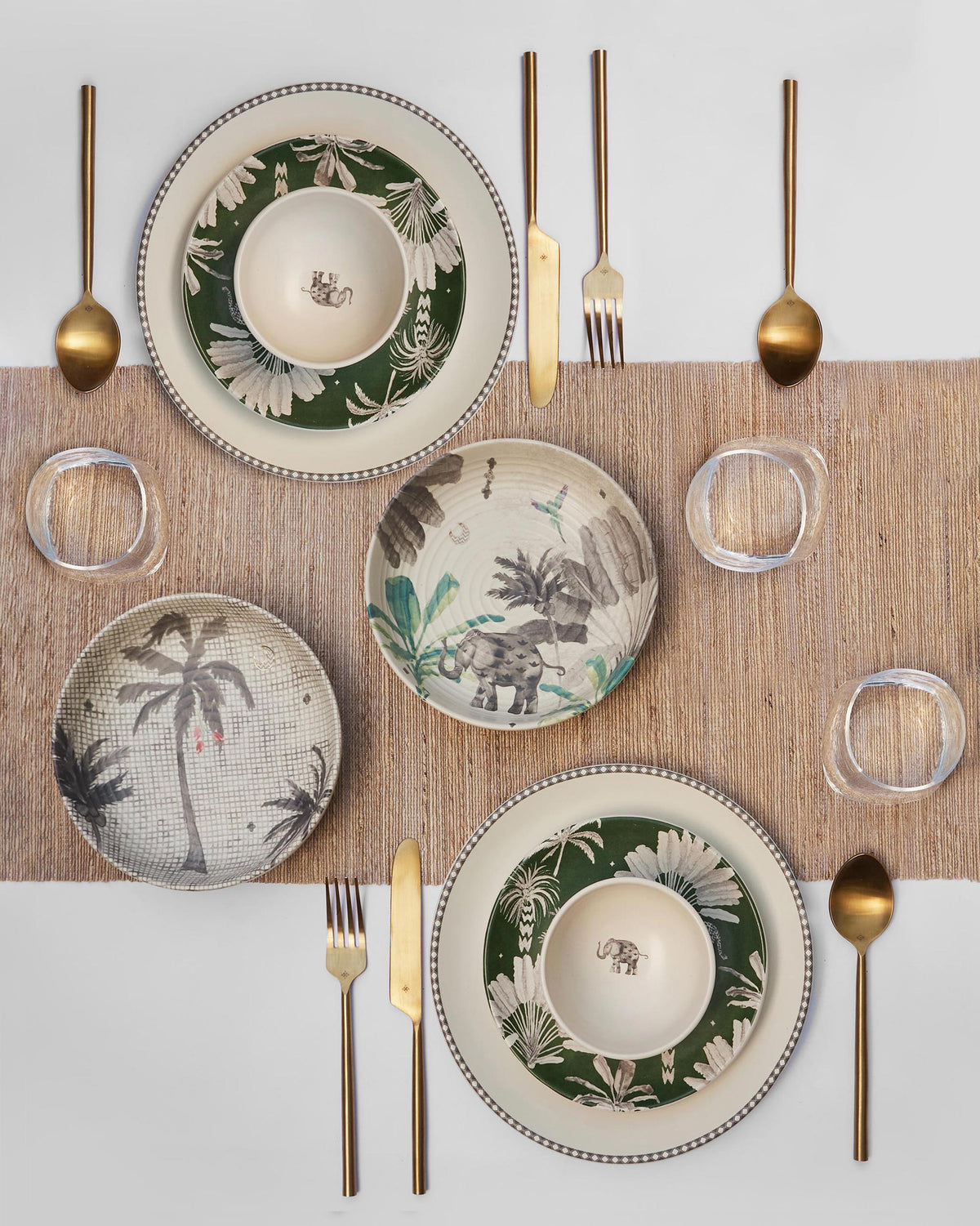 Haathi Dinner Set - Set of 2