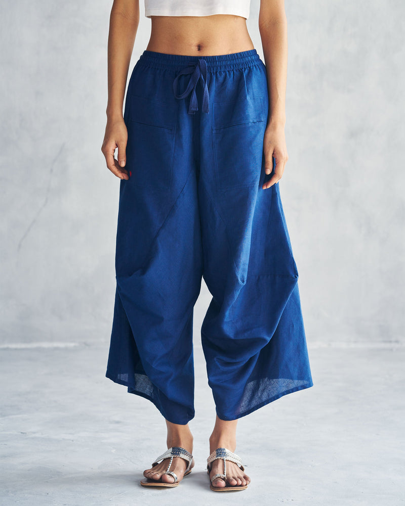 Yoka Trousers - Navy