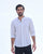 Side Panel Shirt - Ivory & Charcoal