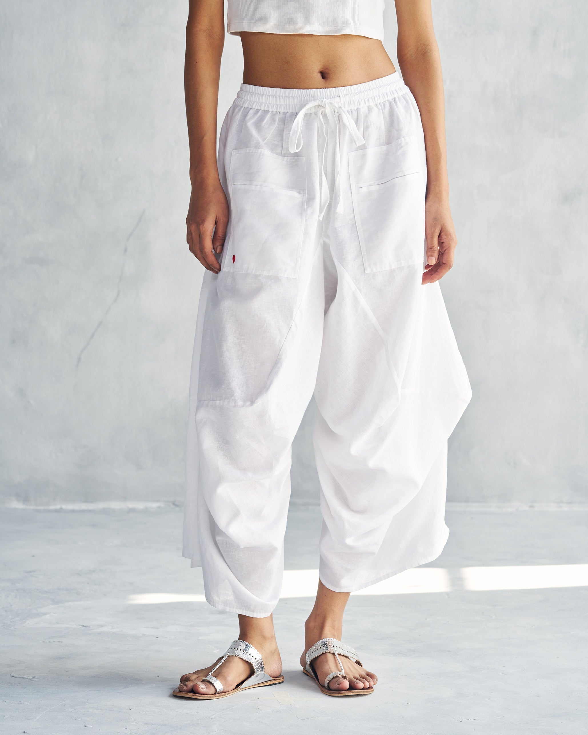 Yoka Trousers - White