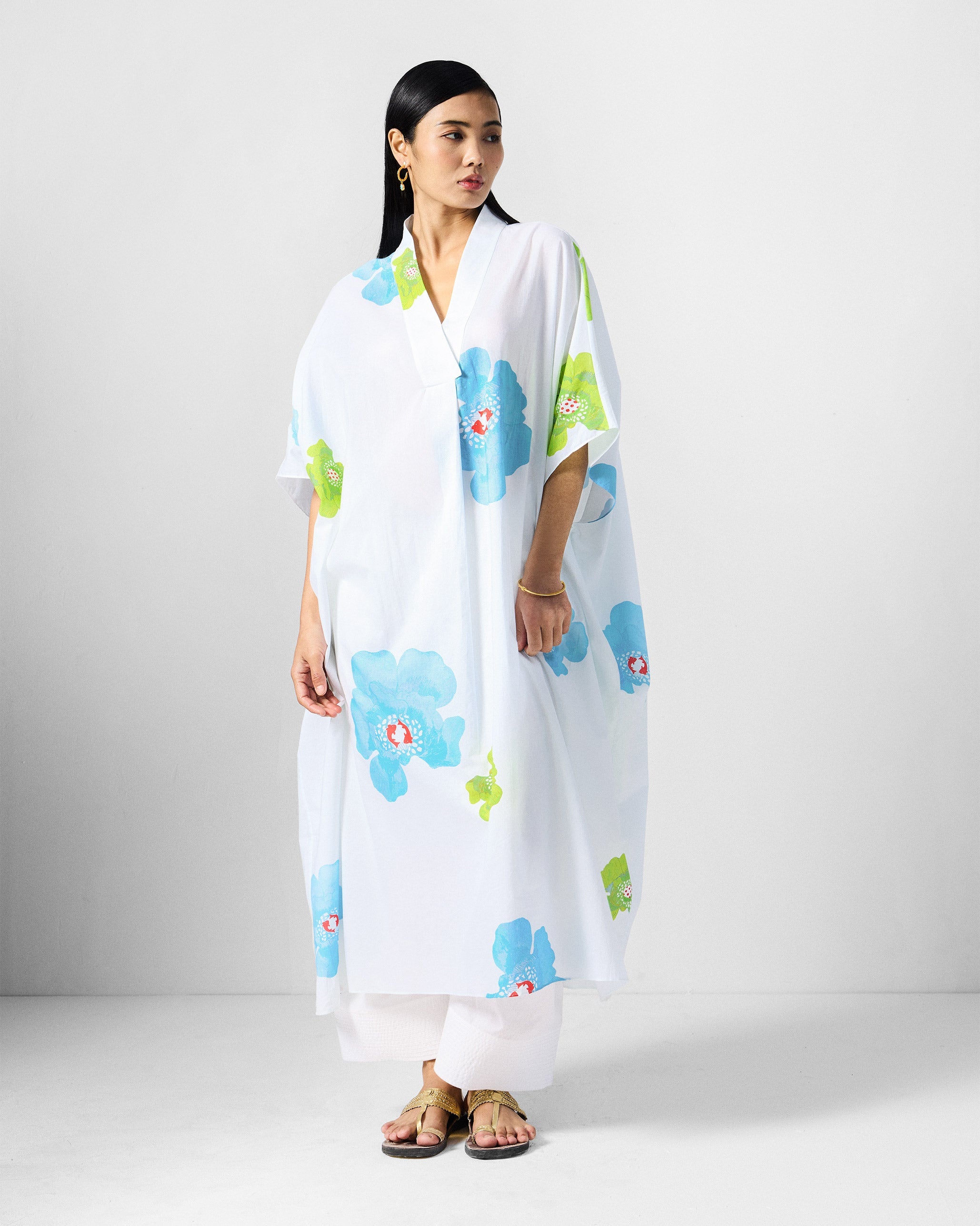 The Bea Kaftan Set - Multicolour