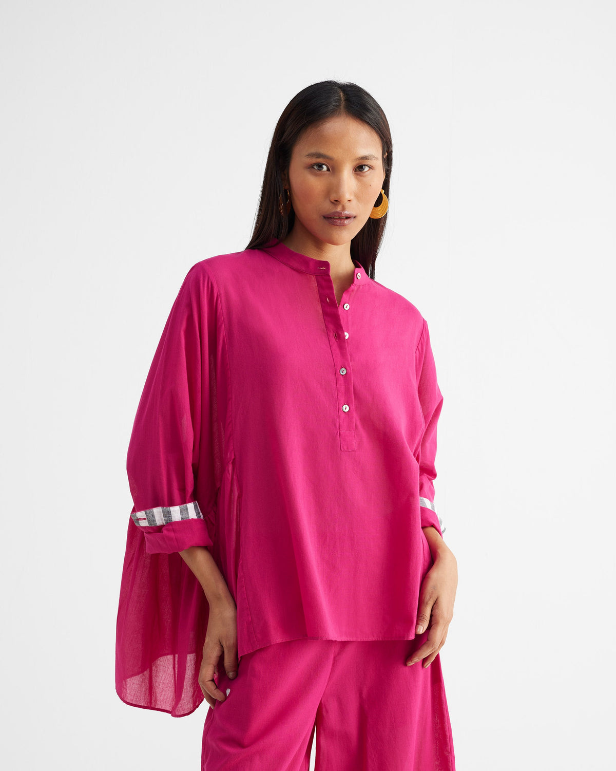 Dolman Top - Fuchsia