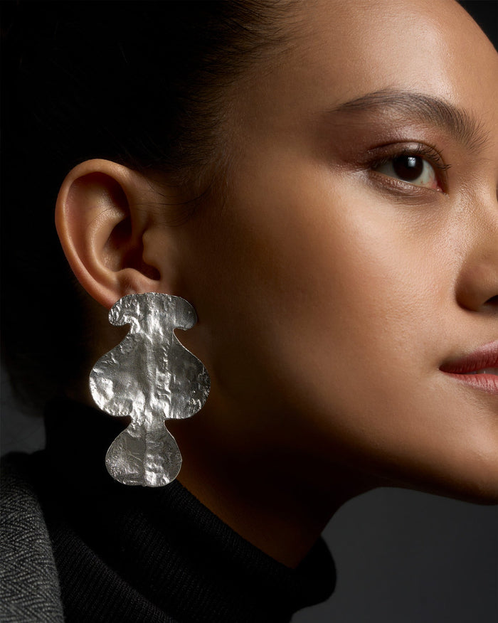 Shimmy Earrings - Silver