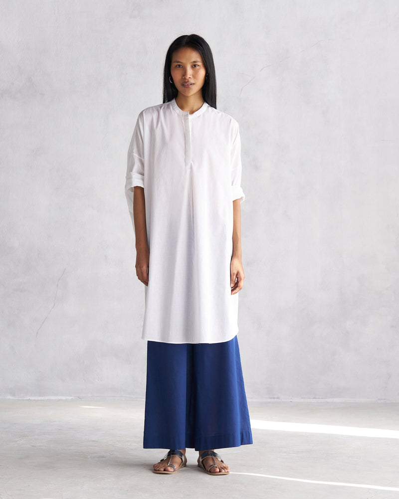 Lazy Sunday Tunic - White