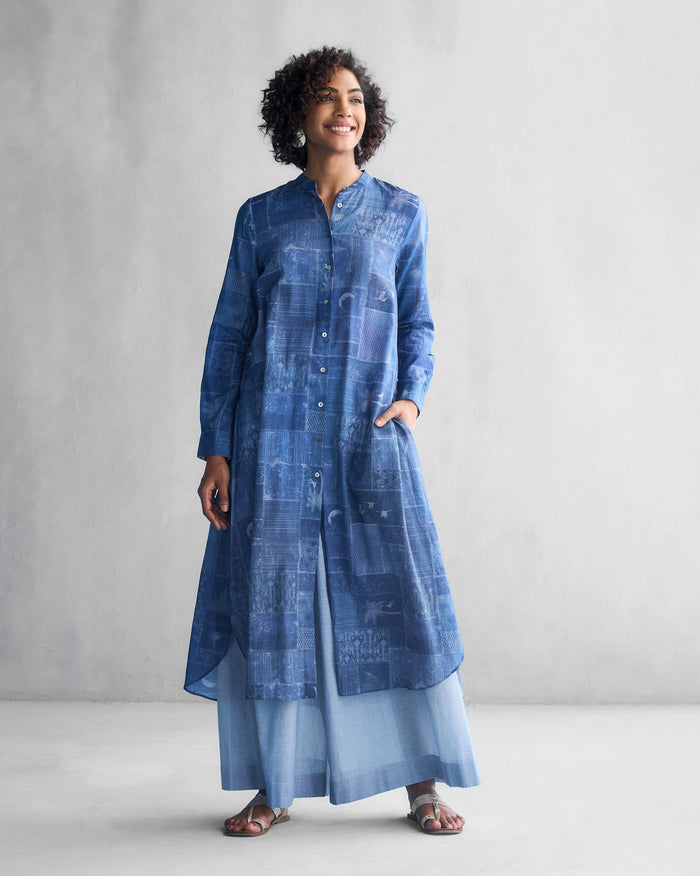 Good Opening Kurta - Navy
