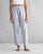 Toddy Panelled Pants - White & Blue