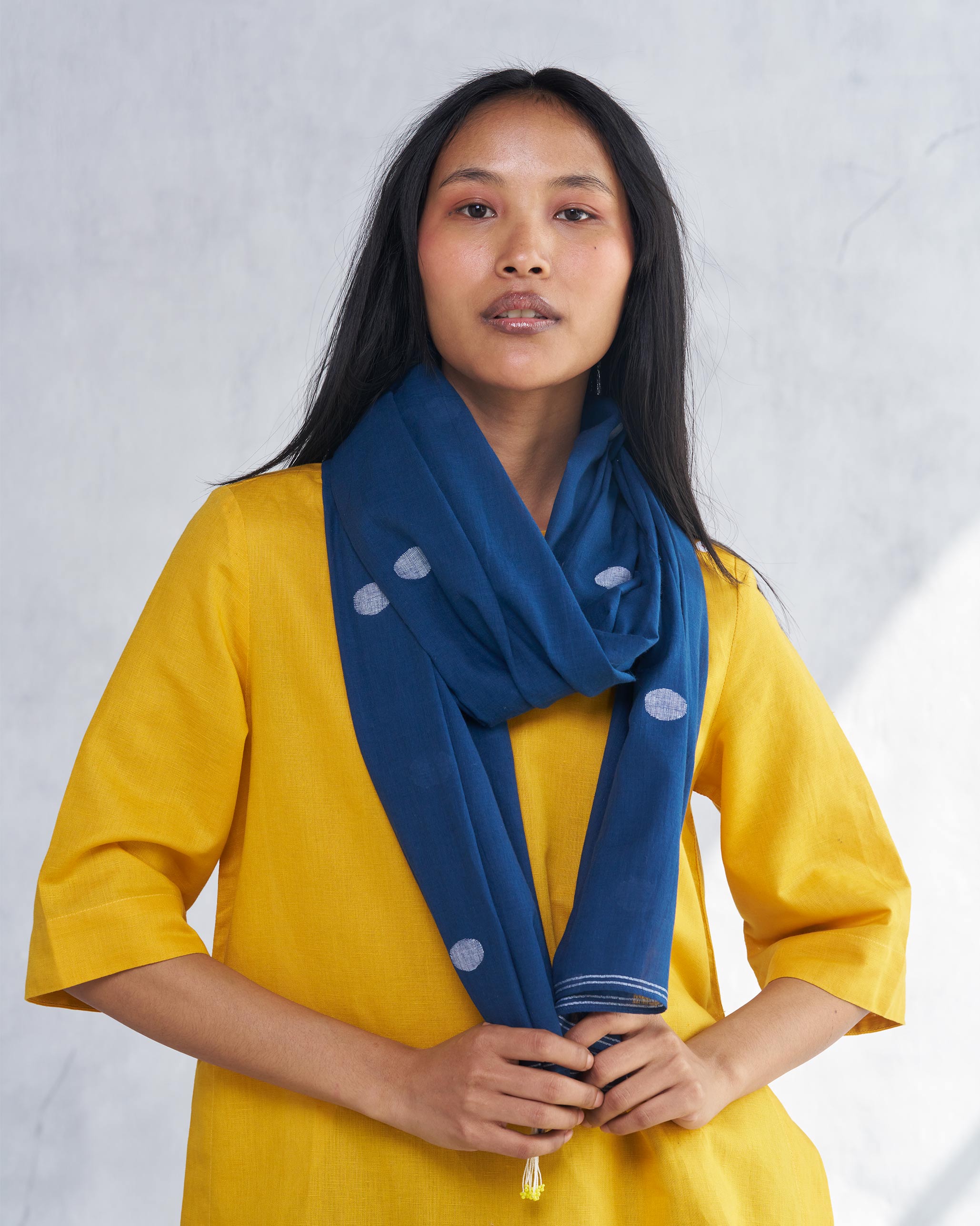 Tapas Scarf - Navy