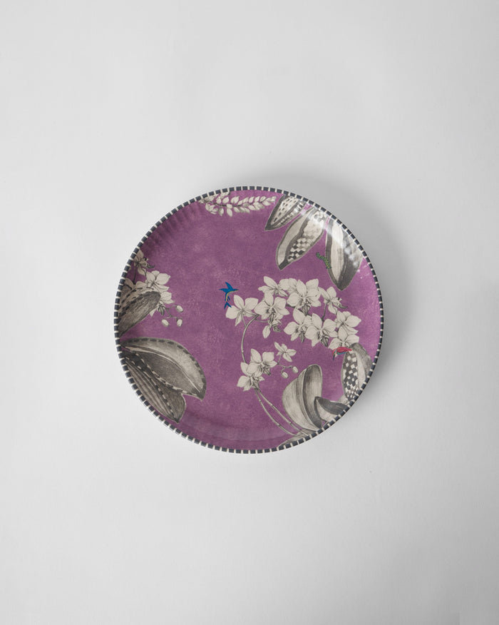 Reesha Quarter Plate - lavender