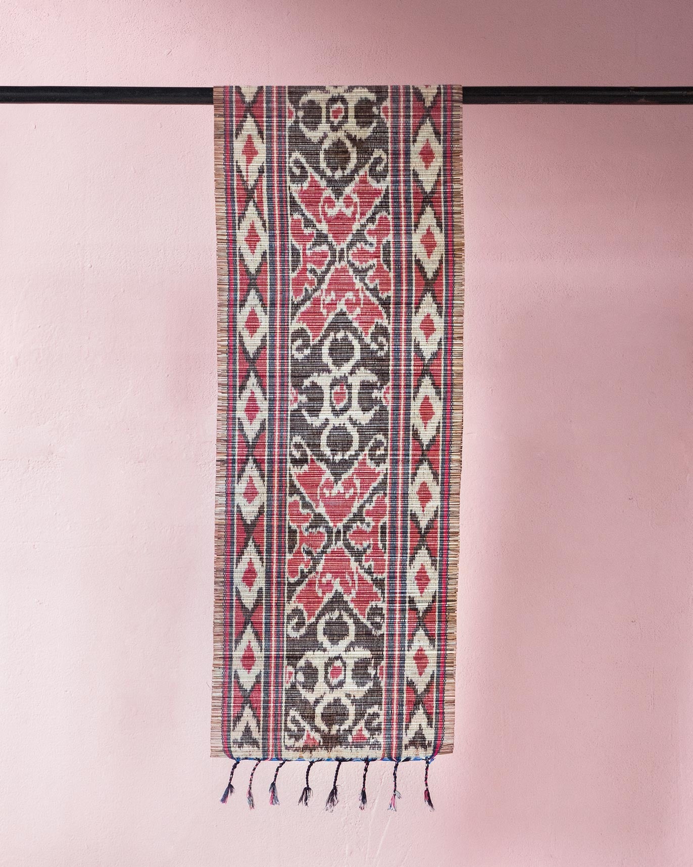 Sitara Ikat Runner - Pink