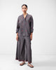 The Cirrus Set - Charcoal & Watermelon Embroidered