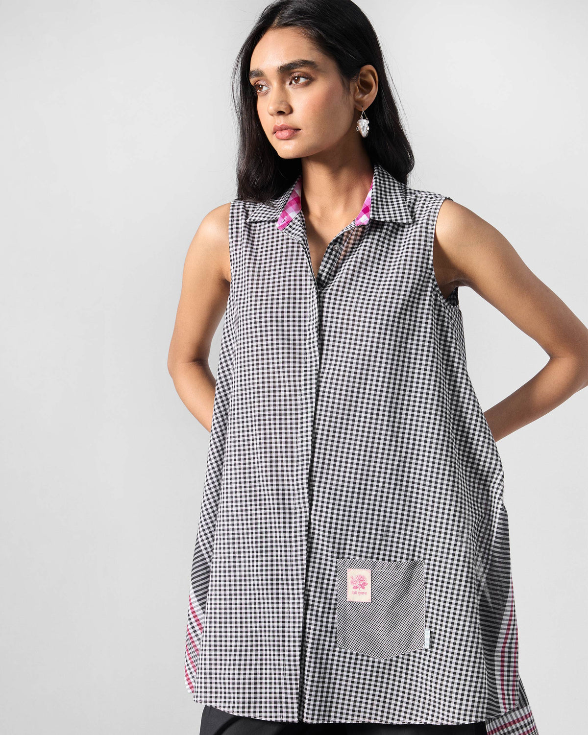 Sway Shirt - Checked Yarn-Dyed Cotton Relaxed Fit