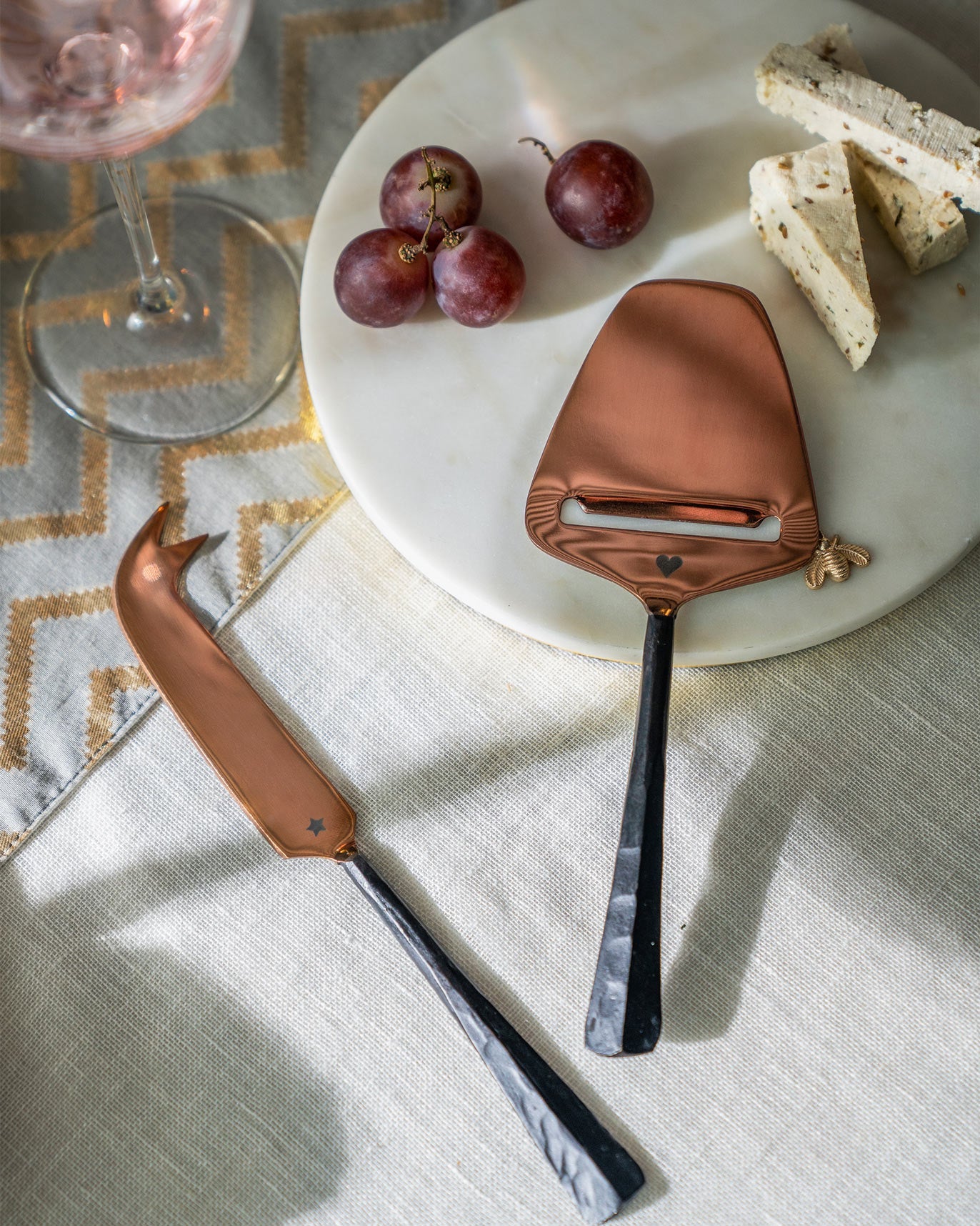 Sunset Cheese Knives (Set of 2)