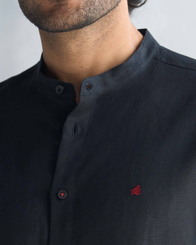 Nawab Shirt - Black