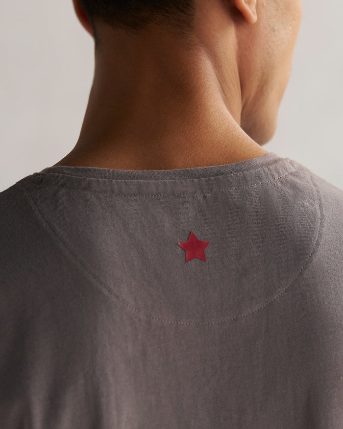 Basic Full Sleeve T-shirt - Charcoal