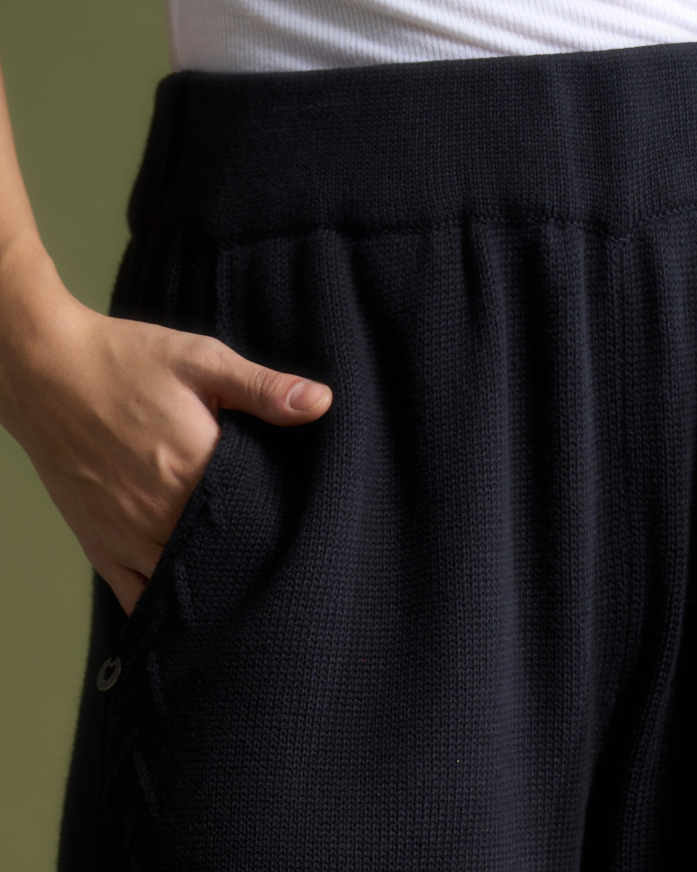 Pull-on Pants - Black